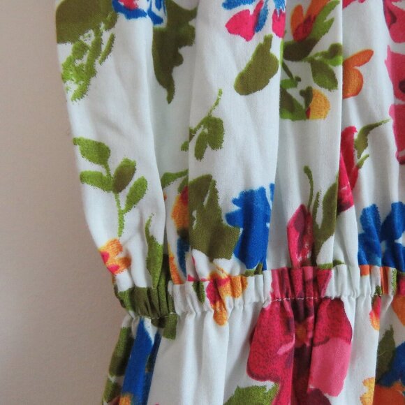 EYWASOULS MALIBU Inka Tiered Floral Maxi Dress Bohemian Summer - Size XS / S - Picture 9 of 16